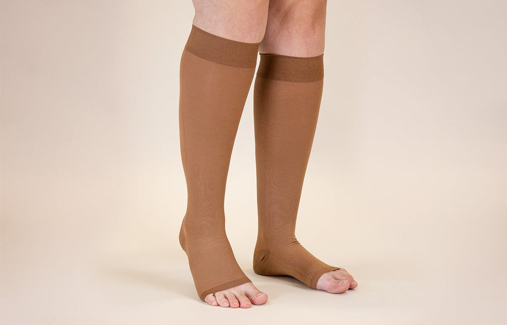 Mocha Gradient Compression Socks